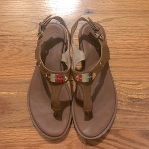 Michael Kors Brown Leather sandals